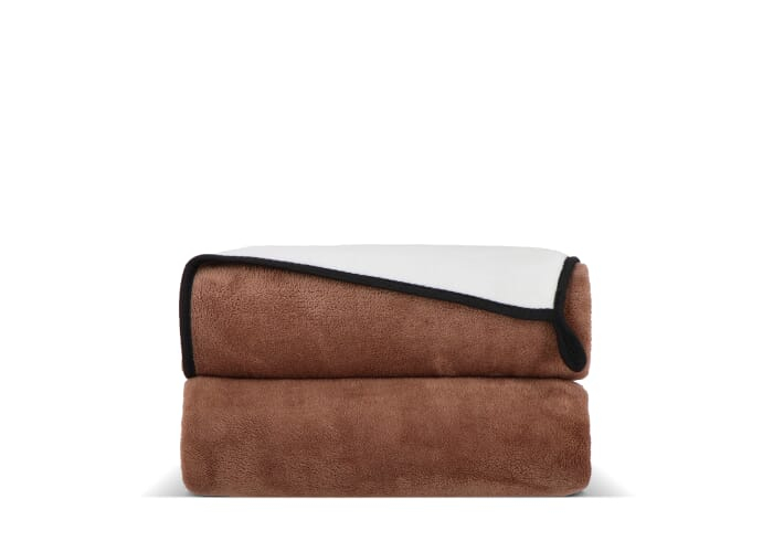 Couverture polaire promotionnelle 500 g/m² Taupe