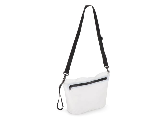 Sac bandoulière imperméable promotionnel Blanc