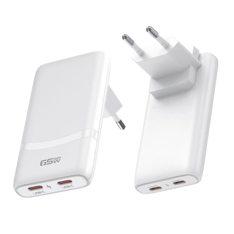 Chargeur de voyage universel publicitaire 65 W GaN Paso
