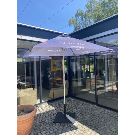 Parasol professionnel personnalisable - 3x3m