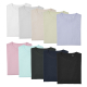 Plusieurs coloris du t-shirt pour femme à manches courtes avec col rond, sans marquage visible. Plusieurs coloris du t-shirt pour femme à manches courtes avec col rond, sans marquage visible.