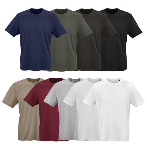 T-shirt mixte personnalisé 140 g/m² Tamariz