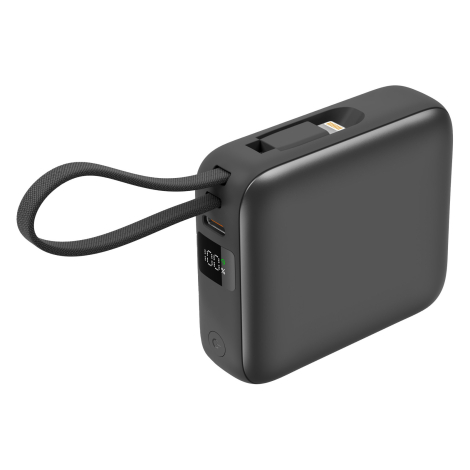 Powerbank publicitaire 2 câbles 10 000 mAh – Bushi