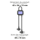 Câble court 18 cm charge ultra-rapide 60 W – Aka Câble court 18 cm charge ultra-rapide 60 W – Aka