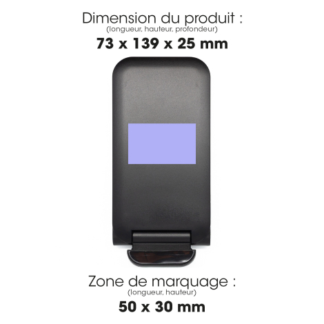 Chargeur induction personnalisable 15W Hoson