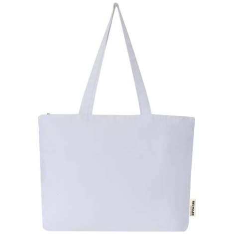 Sac cabas publicitaire 15L 320g zippé en coton Ningbo
