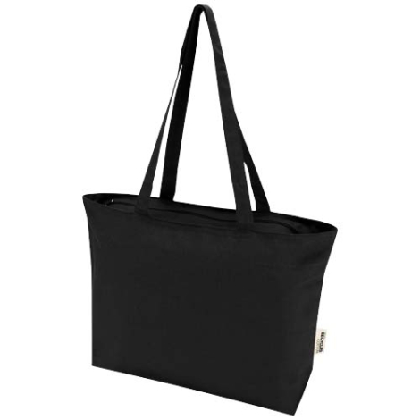 Sac cabas publicitaire 15L 320g zippé en coton Ningbo