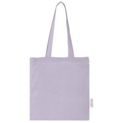 Sac cabas publicitaire coton recyclé 140g de 7L Madras 