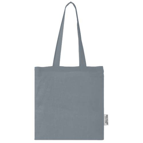 Sac cabas publicitaire coton recyclé 140g de 7L Madras 