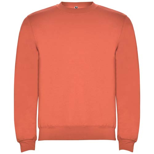 Pull ras du cou unisexe personnalisable 280gr Clasica ROLY Corail