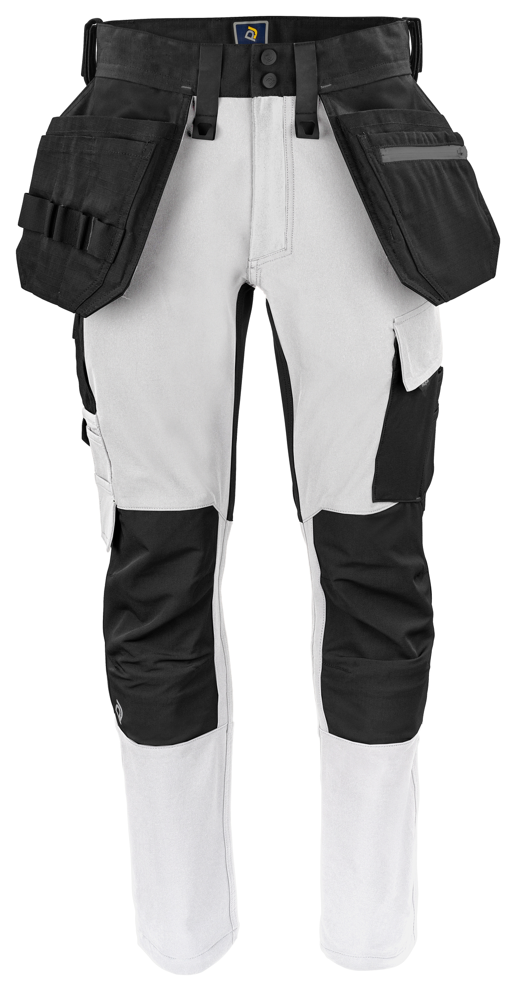 Pantalon publicitaire de travail avec poches flottantes Blanc