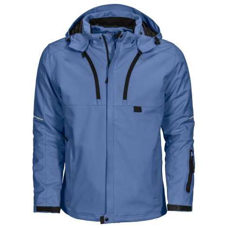 Softshell publicitaire doublée avec capuche amovible - 260g