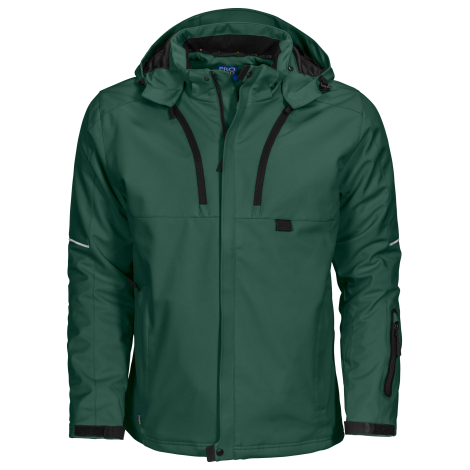 Softshell publicitaire doublée avec capuche amovible - 260g