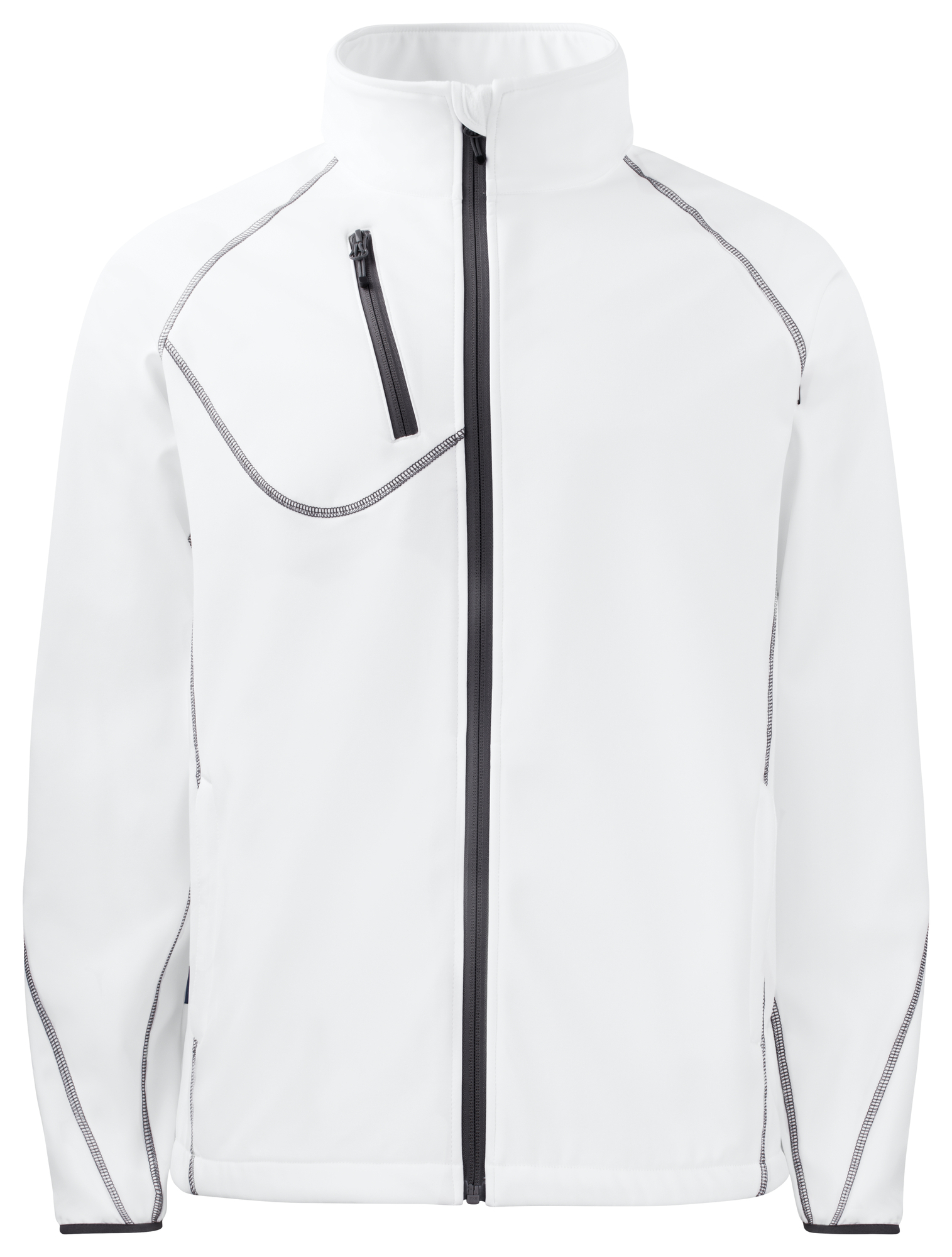 Softshell publicitaire respirante 3 couches - 280g Blanc