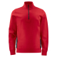 Sweatshirt publicitaire avec col en zip - 320g Sweatshirt publicitaire avec col en zip - 320g