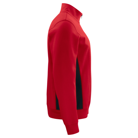 Sweatshirt publicitaire avec col en zip - 320g