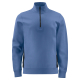 Sweatshirt publicitaire avec col en zip - 320g Sweatshirt publicitaire avec col en zip - 320g