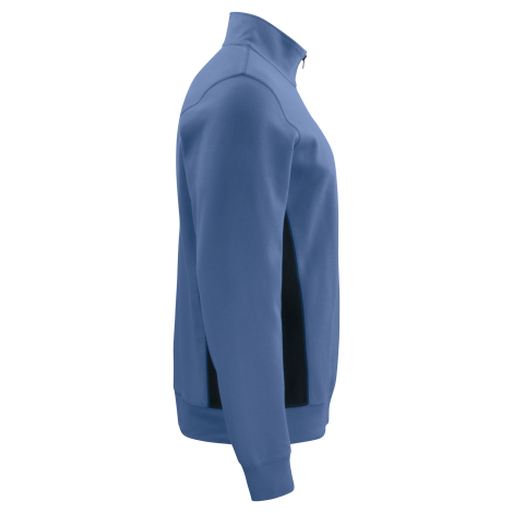 Sweatshirt publicitaire avec col en zip - 320g
