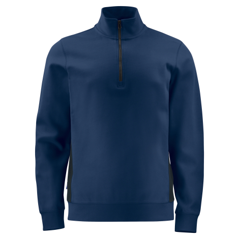 Sweatshirt publicitaire avec col en zip - 320g