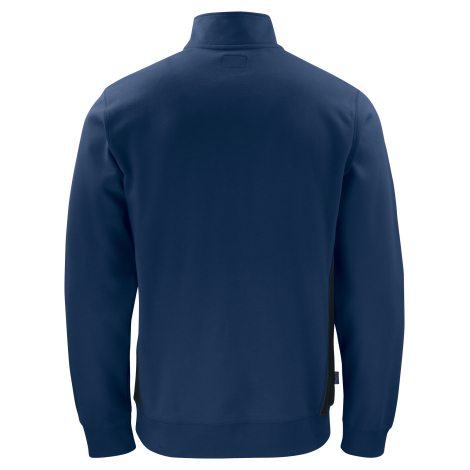 Sweatshirt publicitaire avec col en zip - 320g