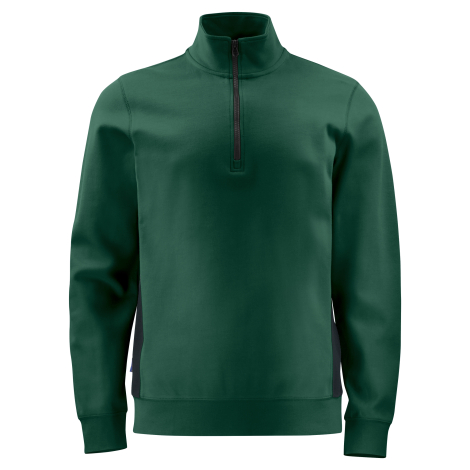 Sweatshirt publicitaire avec col en zip - 320g