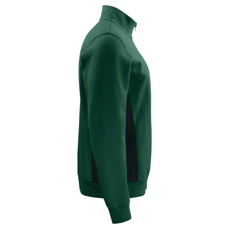 Sweatshirt publicitaire avec col en zip - 320g