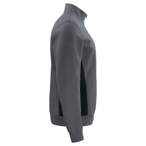 Sweatshirt publicitaire avec col en zip - 320g