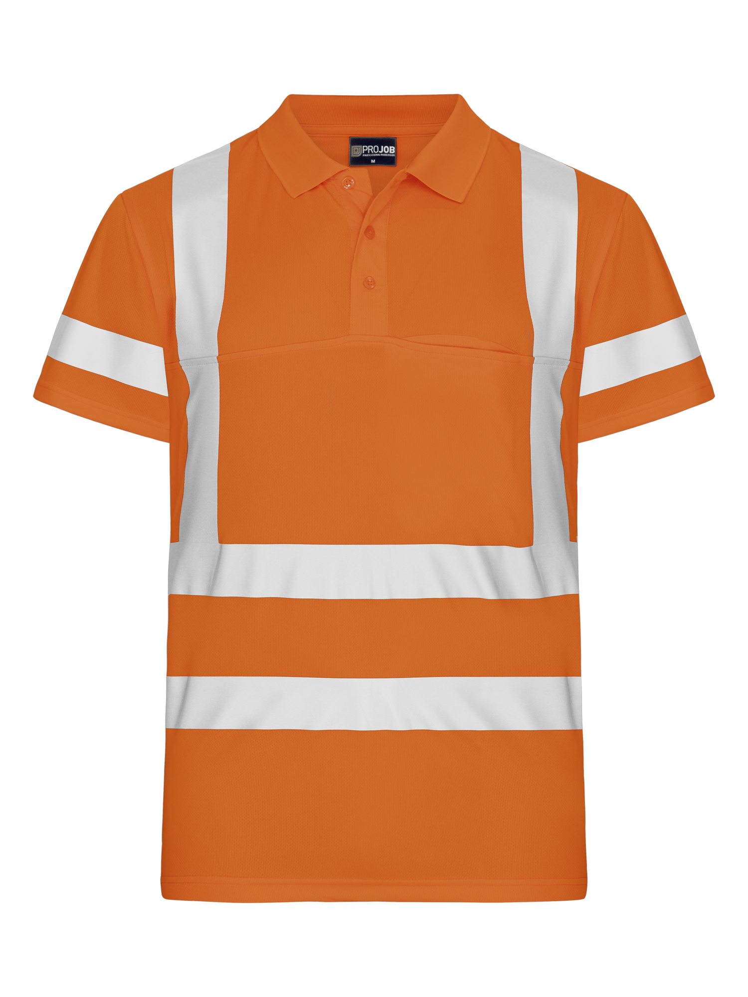 Polo haute visibilité personnalisable - 160g Orange
