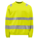 Sweatshirt publicitaire haute visibilité col rond - 300g Sweatshirt publicitaire haute visibilité col rond - 300g