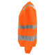 Sweatshirt publicitaire haute visibilité col rond - 300g Sweatshirt publicitaire haute visibilité col rond - 300g