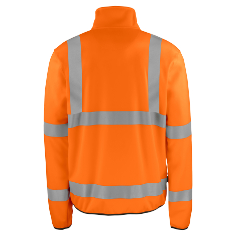 Softshell personnalisée avec bandes haute visibilité - 280g