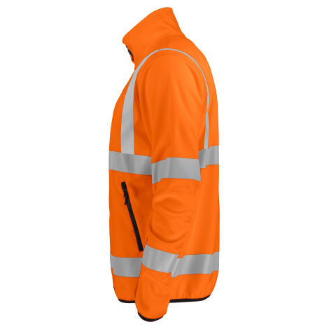 Softshell personnalisée avec bandes haute visibilité - 280g