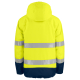 Parka publicitaire imperméable avec bandes HV - 200g Parka publicitaire imperméable avec bandes HV - 200g