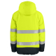 Parka publicitaire imperméable avec bandes HV - 200g Parka publicitaire imperméable avec bandes HV - 200g