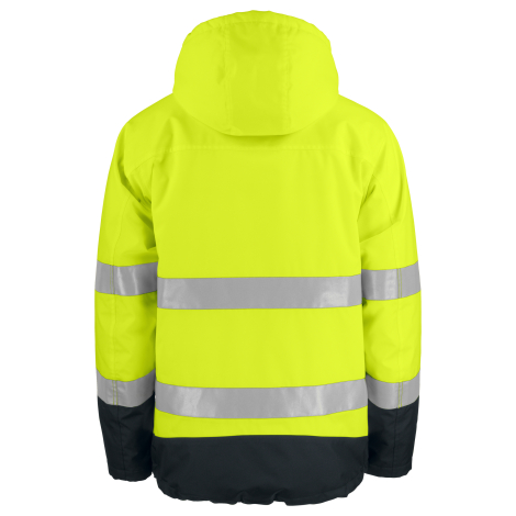 Parka publicitaire imperméable avec bandes HV - 200g