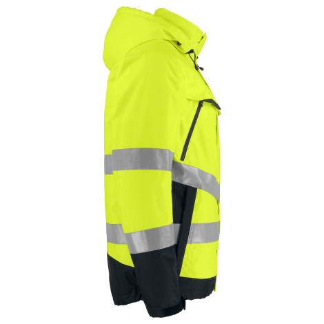 Parka publicitaire imperméable avec bandes HV - 200g