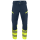 Pantalon publicitaire haute visibilité STRETCH polycoton Pantalon publicitaire haute visibilité STRETCH polycoton