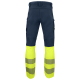Pantalon publicitaire haute visibilité STRETCH polycoton Pantalon publicitaire haute visibilité STRETCH polycoton