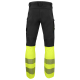 Pantalon publicitaire haute visibilité STRETCH polycoton Pantalon publicitaire haute visibilité STRETCH polycoton