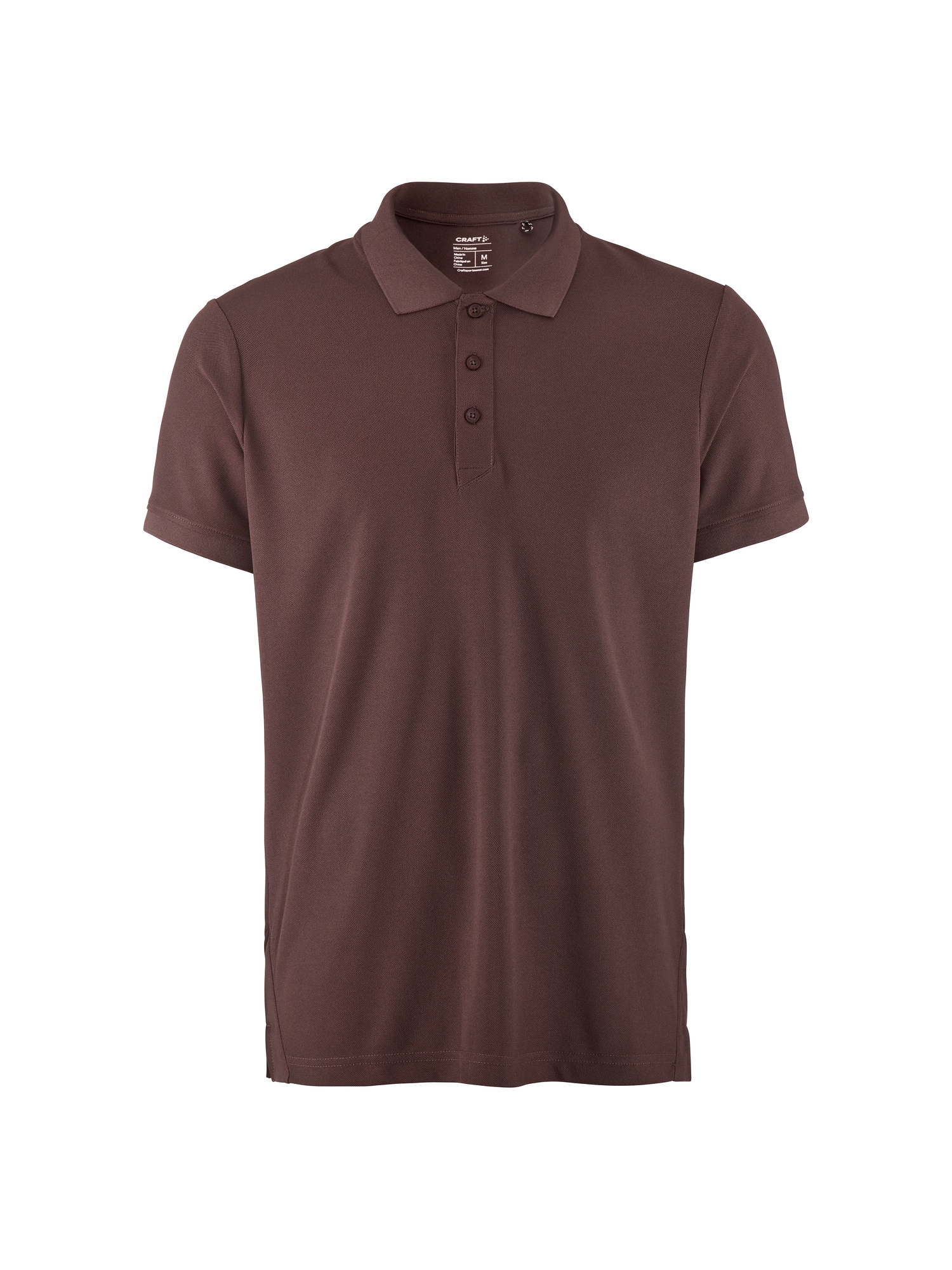 Polo de sport personnalisé en polyester recyclé - CRAFT Prune