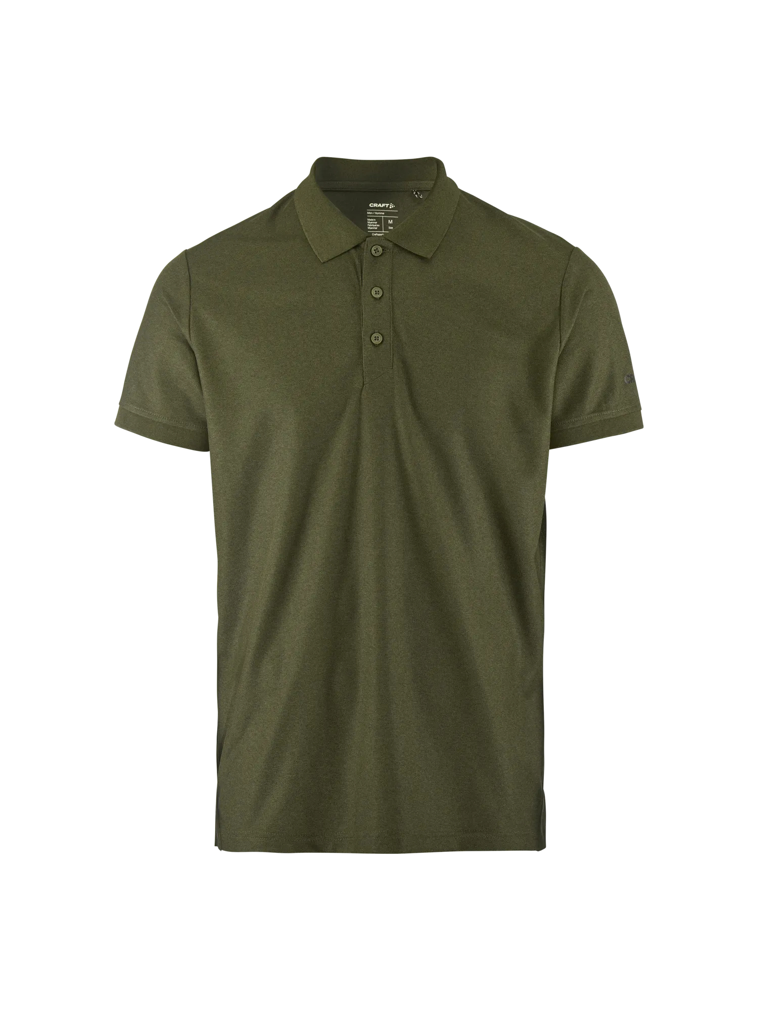 Polo de sport personnalisé en polyester recyclé - CRAFT Bois