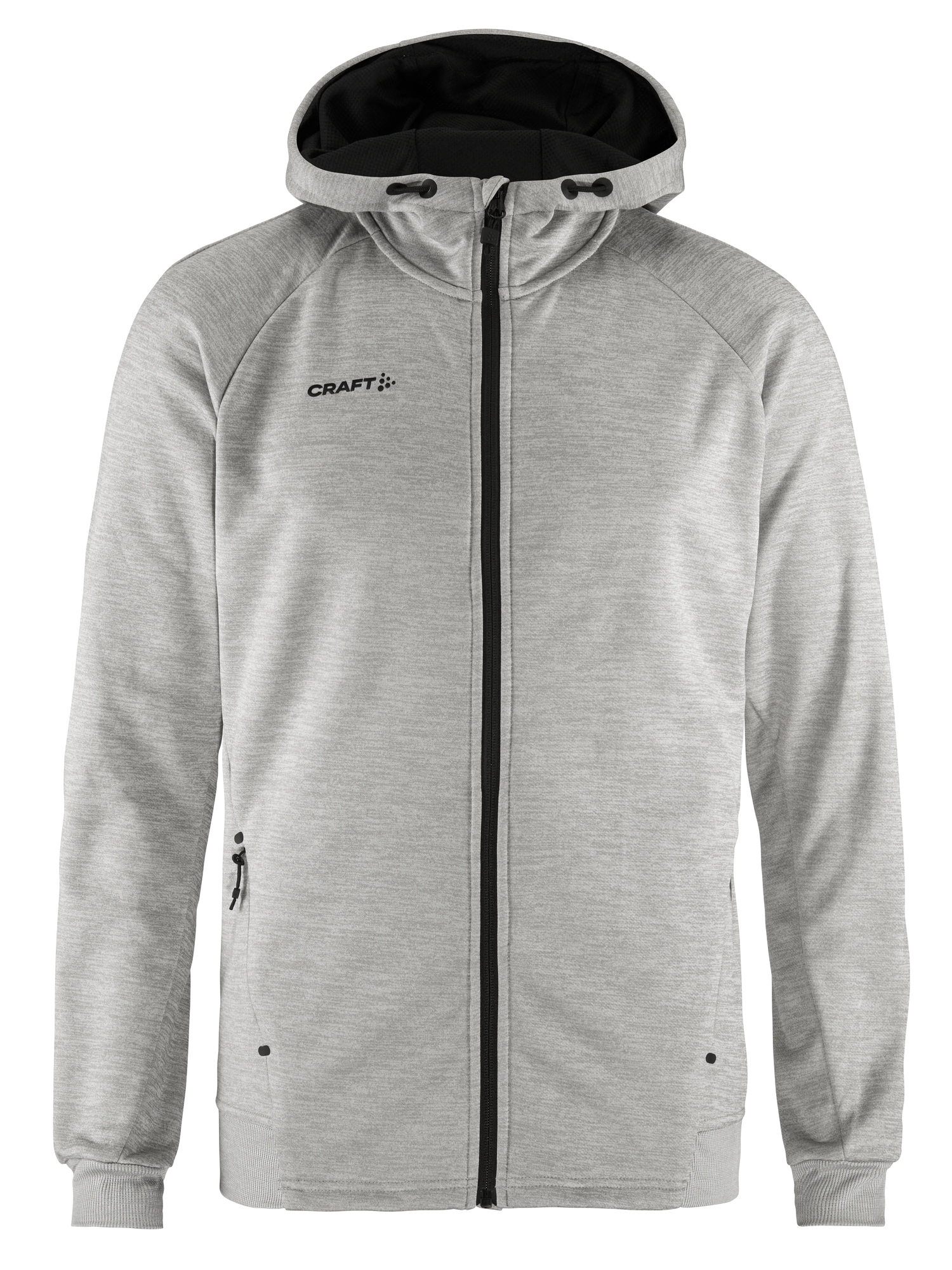 Veste publicitaire à capuche sportswear - CRAFT Gris_clair