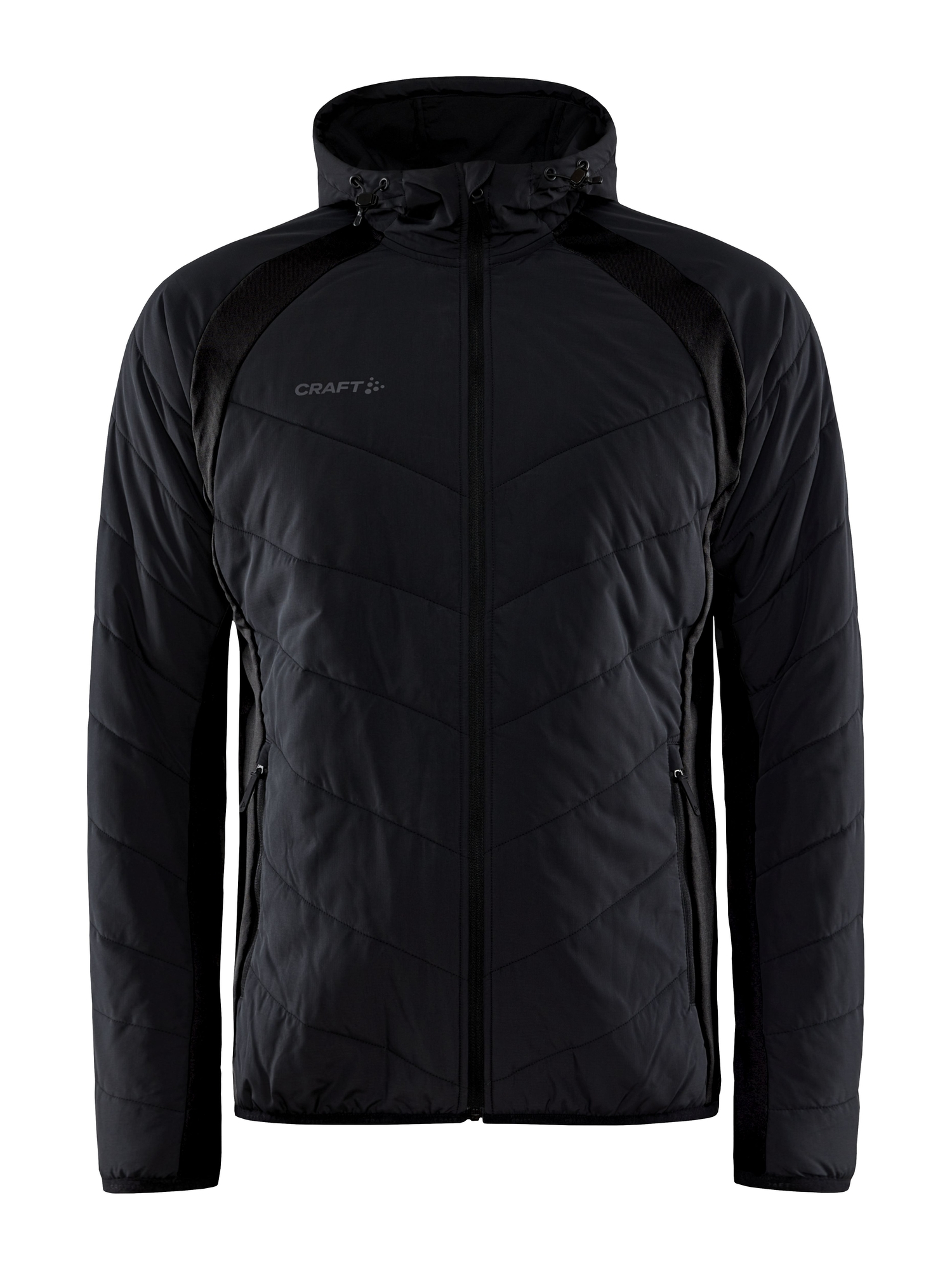 Veste publicitaire sportswear en polyester recyclé - CRAFT Noir