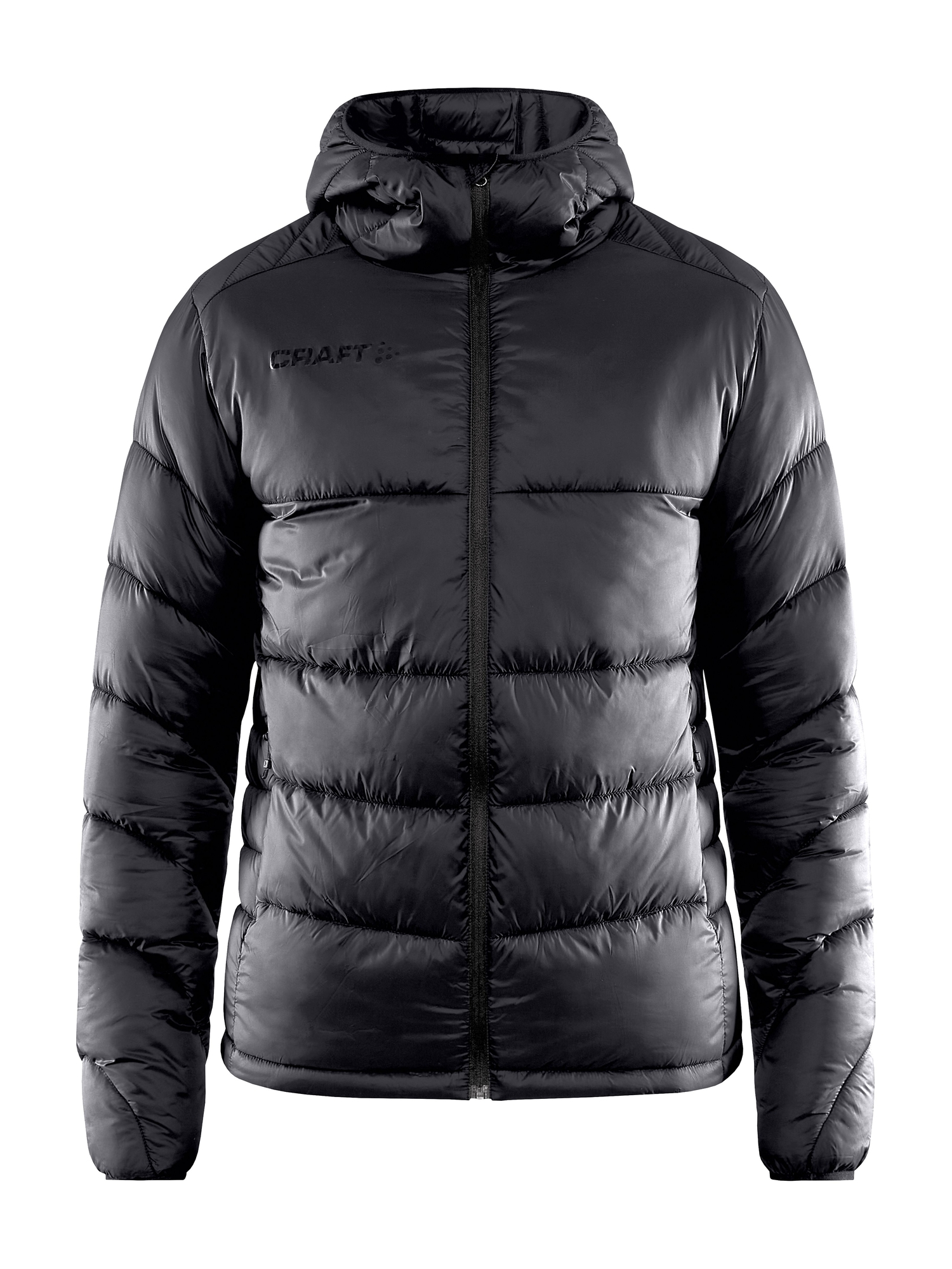 Veste rembourrée personnalisable recyclée - CRAFT Anthracite