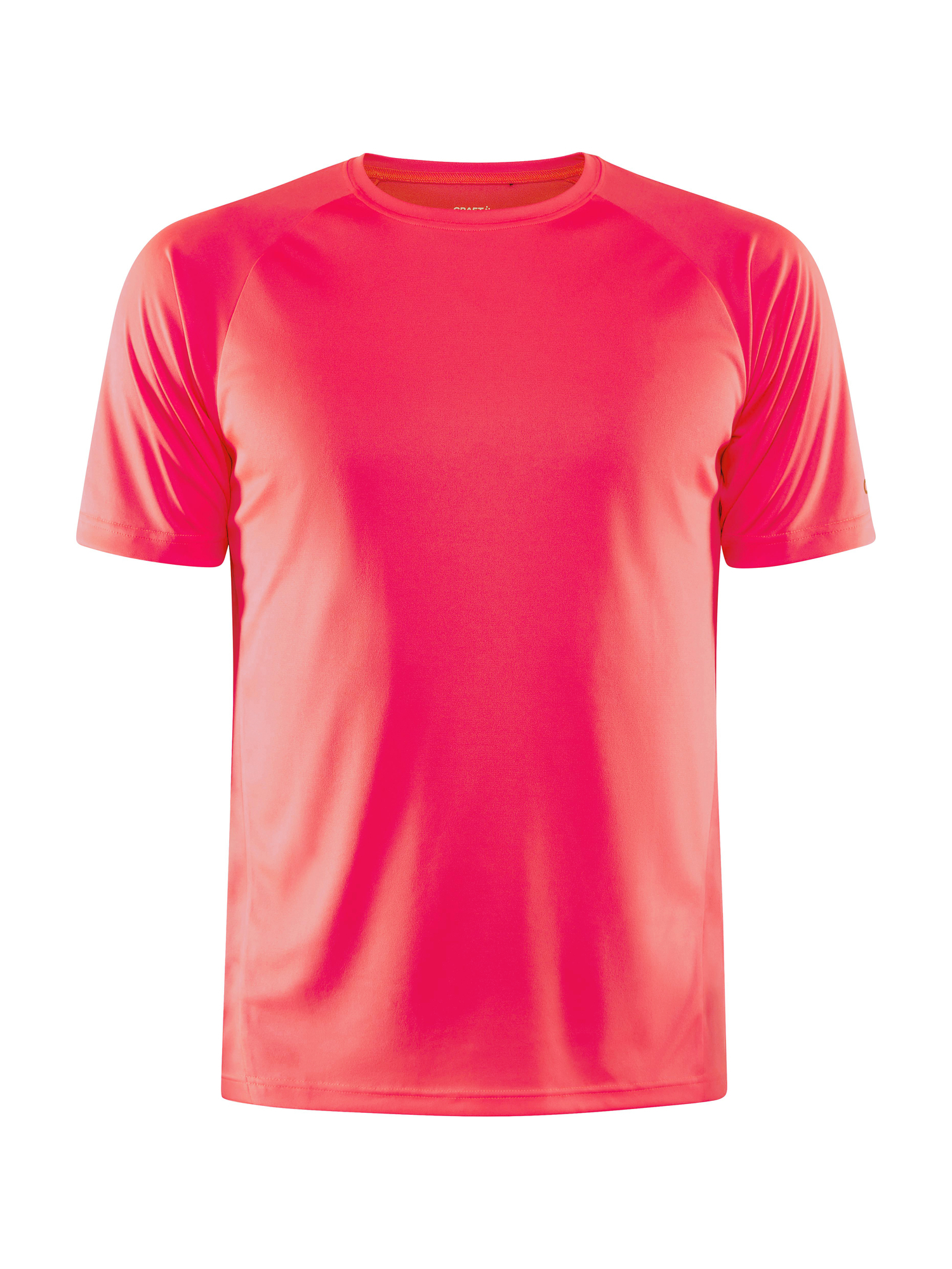 T-shirt publicitaire running en polyester recyclé - CRAFT Saumon