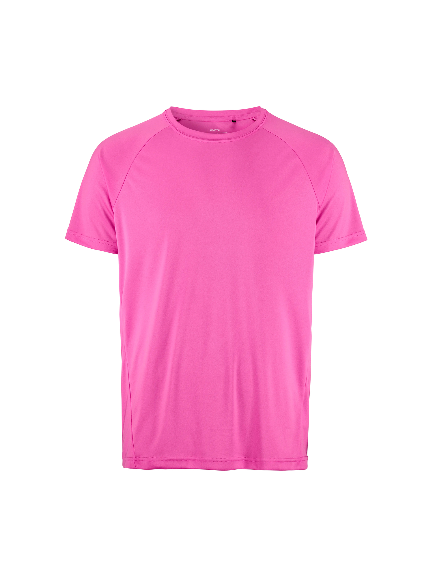 T-shirt publicitaire running en polyester recyclé - CRAFT Magenta