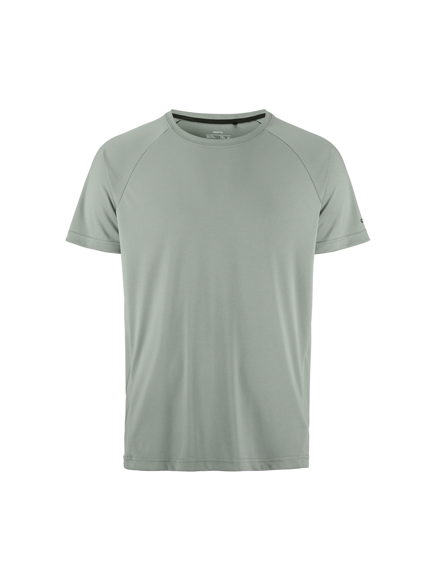 T-shirt publicitaire running en polyester recyclé - CRAFT Gris