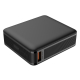 Vue trois-quarts de la batterie externe mettant en évidence son port USB-A, ainsi que les commandes et indicateurs présents sur Vue trois-quarts de la batterie externe mettant en évidence son port USB-A, ainsi que les commandes et indicateurs présents sur