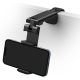 Support fixé sur un rebord et maintenant un smartphone en position horizontale, sans marquage visible. Support fixé sur un rebord et maintenant un smartphone en position horizontale, sans marquage visible.