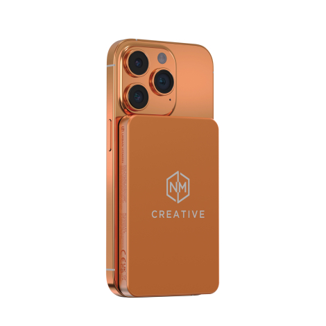 Powerbank magnétique à personnaliser 5000 mAh Marin